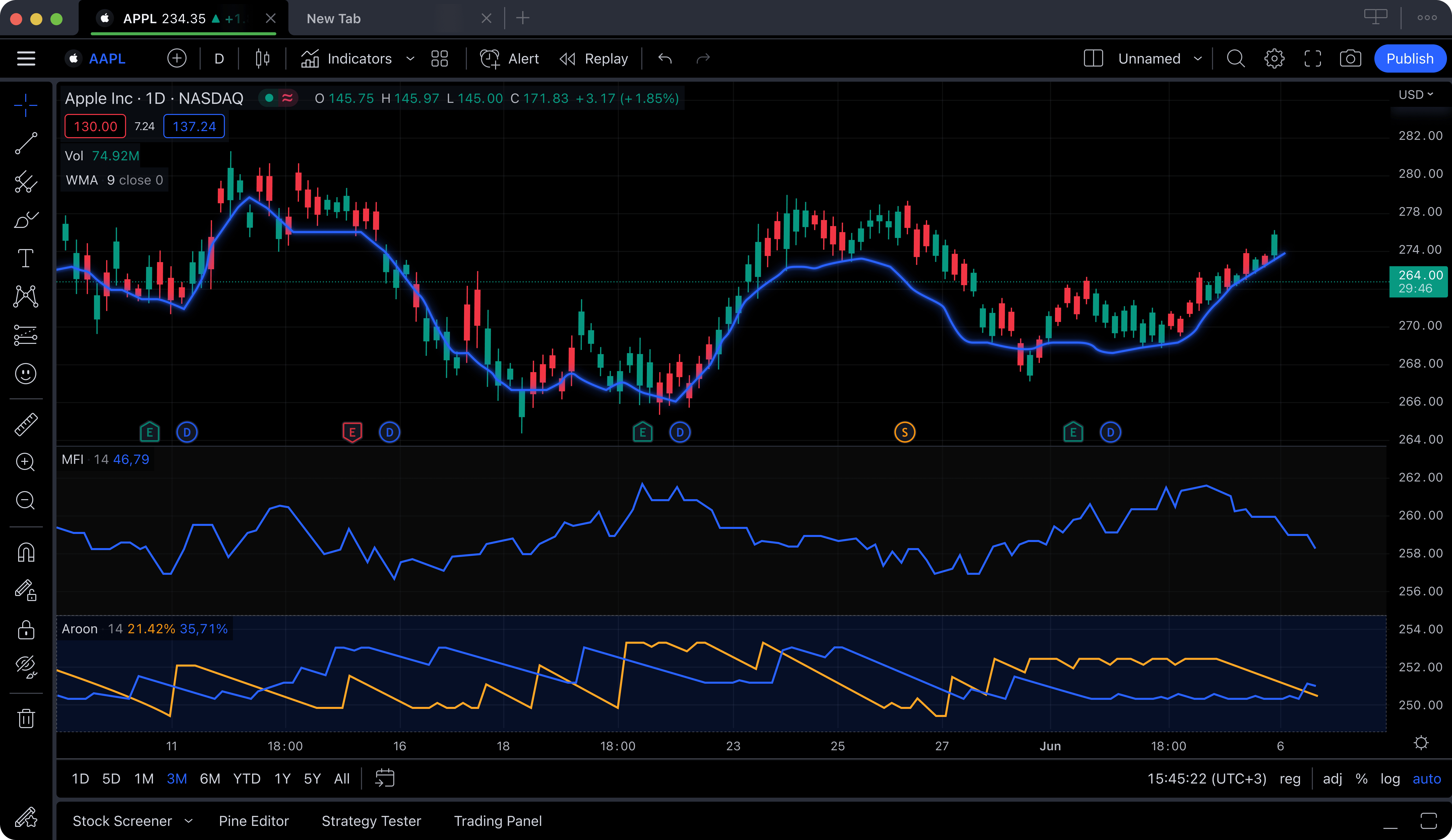 Ảnh chụp giao diện TradingView Desktop — cửa sổ độc lập không bị trình duyệt làm phiền